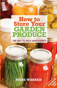 How to Store Your Garden Produce: The Key to Self-Sufficiency book cover